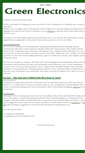 Mobile Screenshot of green-electronics.com